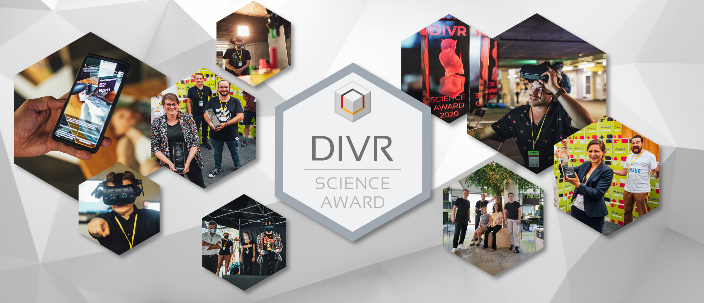 DIVR Science Award Header